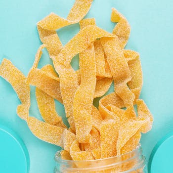 100mg THC Gummies 10pk - Mango Belts